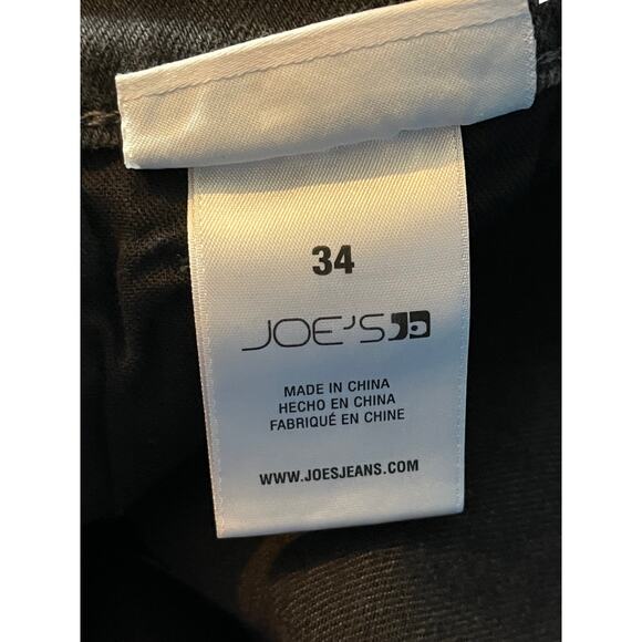 Joe's Jeans shorts The Ozzie 4"cut off  black size 34 - Picture 4 of 4